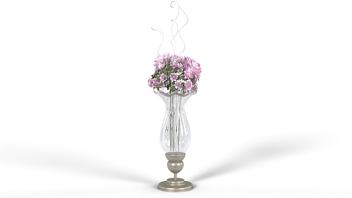 渲染模型_花瓶202