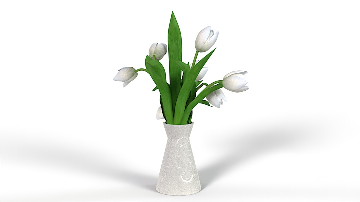 渲染模型_花瓶203