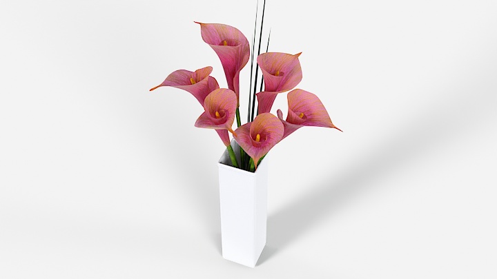 渲染模型_花瓶206