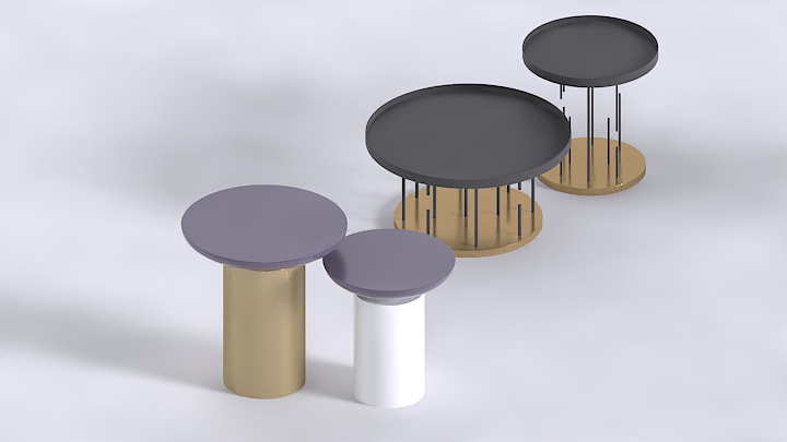 渲染模型_茶几644