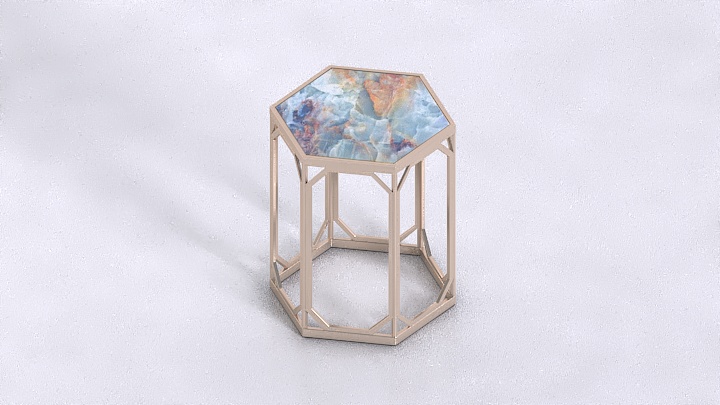 渲染模型_茶几739