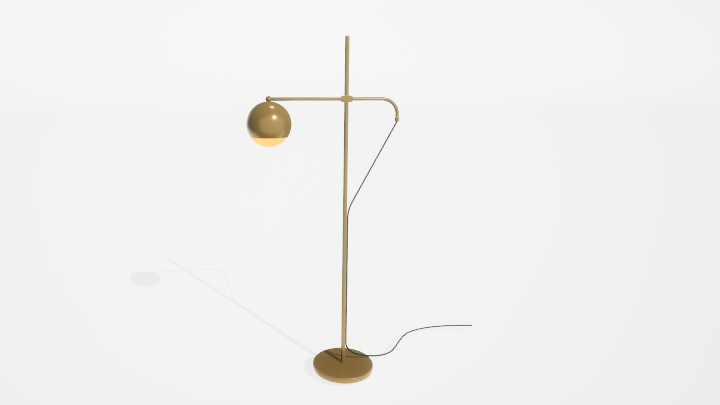 渲染模型_落地灯260