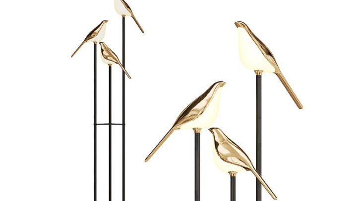 渲染模型_落地灯272