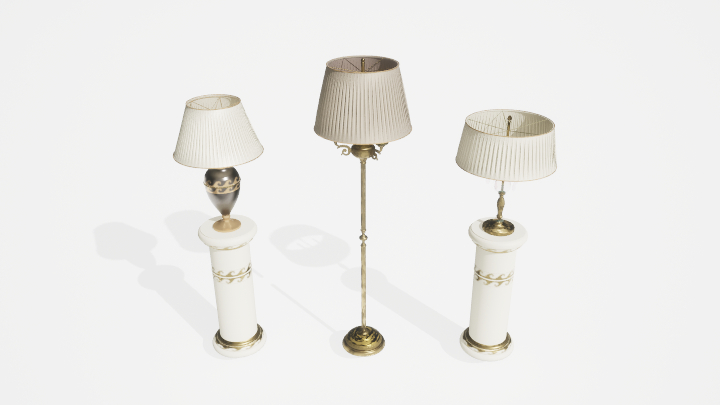 渲染模型_落地灯285