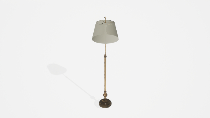 渲染模型_落地灯292