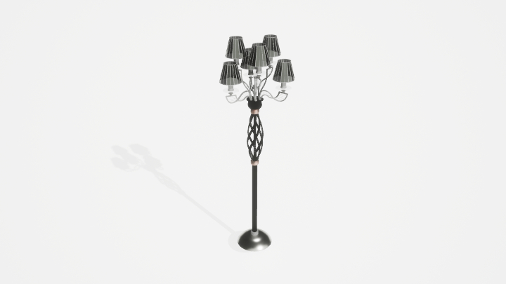 渲染模型_落地灯303
