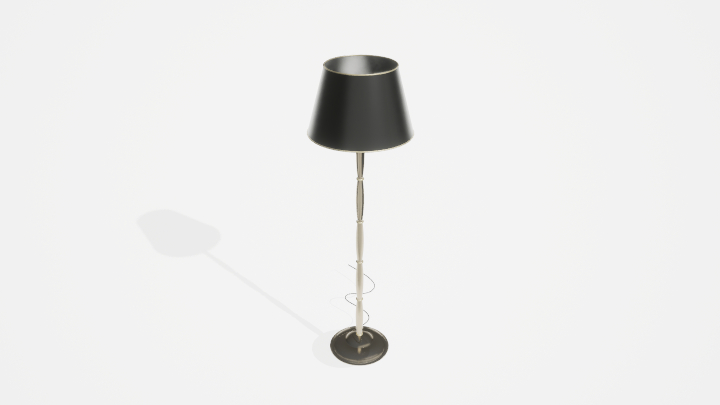 渲染模型_落地灯306