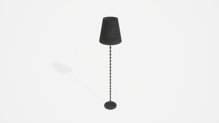 渲染模型_落地灯310