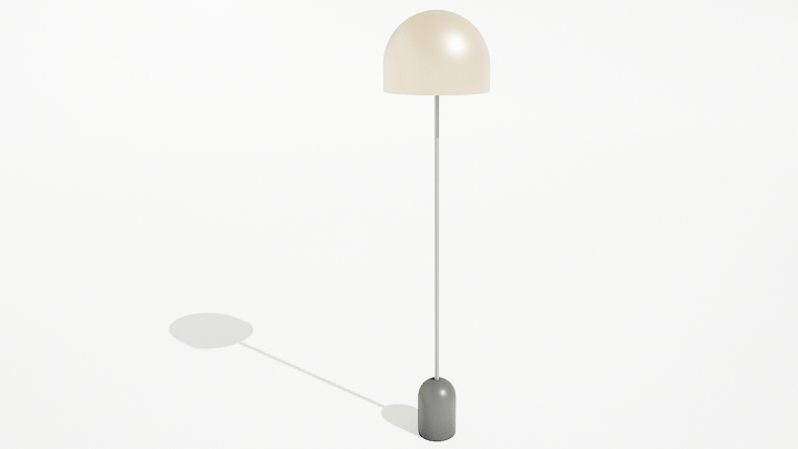 渲染模型_落地灯313