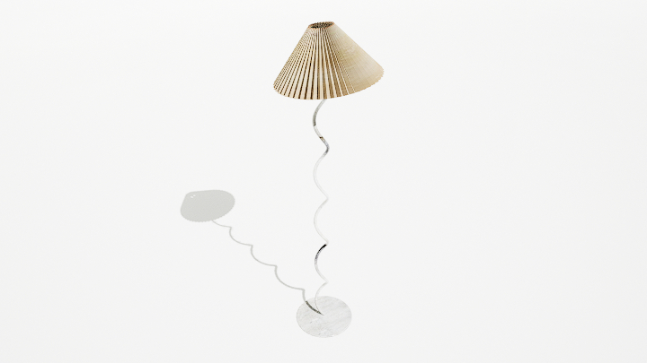 渲染模型_落地灯325