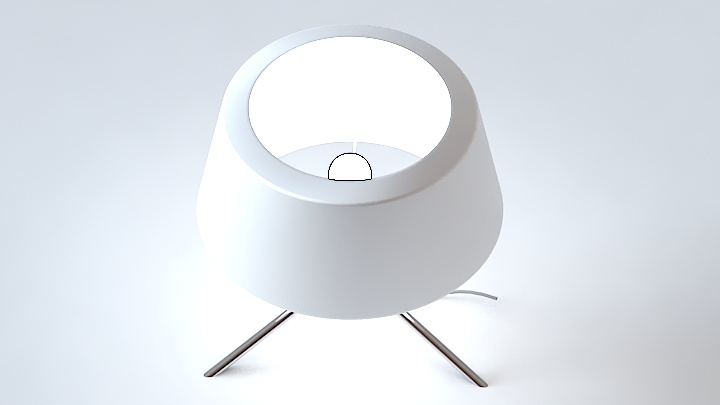 渲染模型_落地灯327