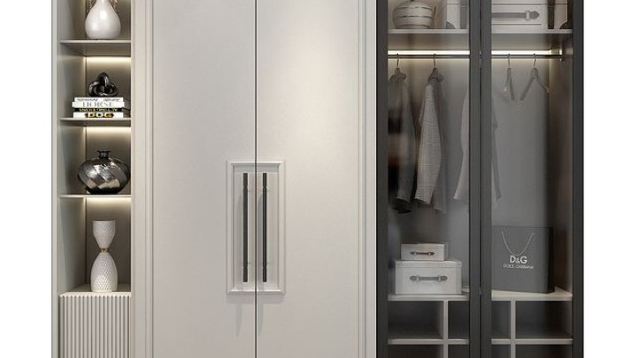 渲染模型_衣柜132