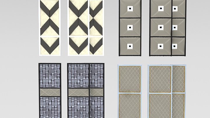 渲染模型_衣柜160