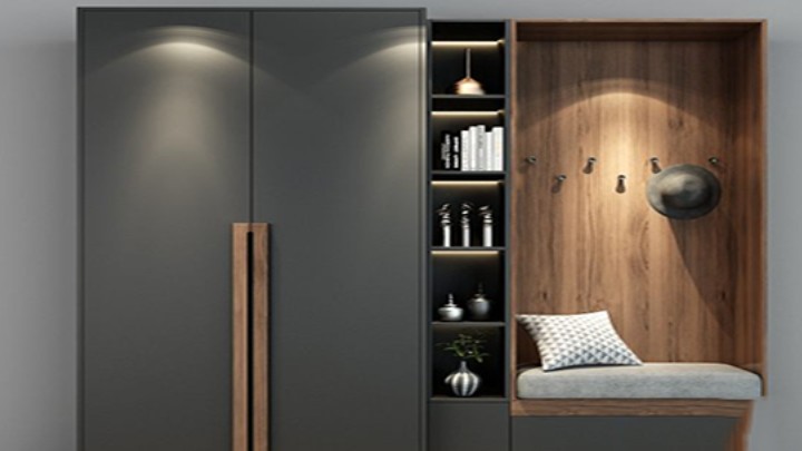 渲染模型_衣柜182