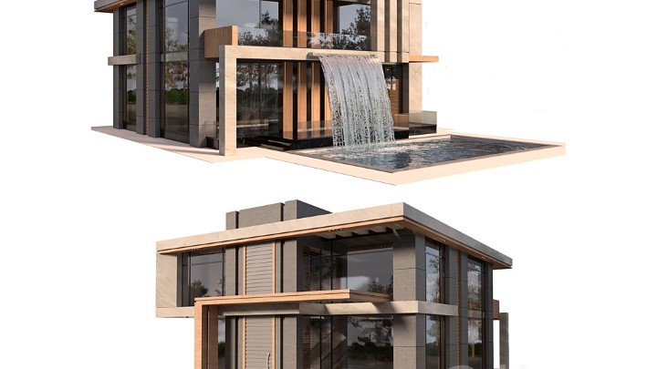 渲染模型_衣柜橱柜005