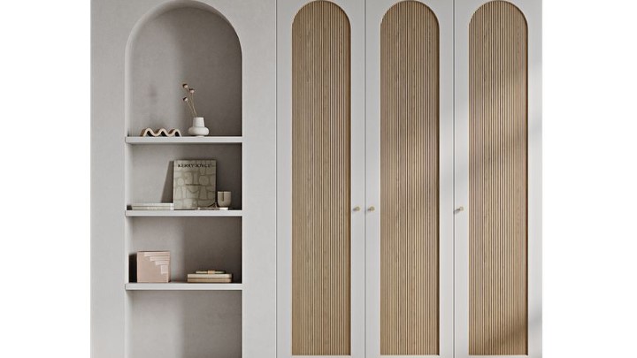 渲染模型_衣橱衣柜004