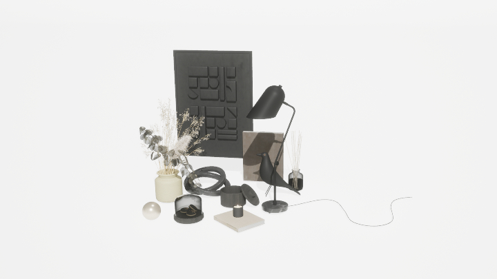 渲染模型_装饰688