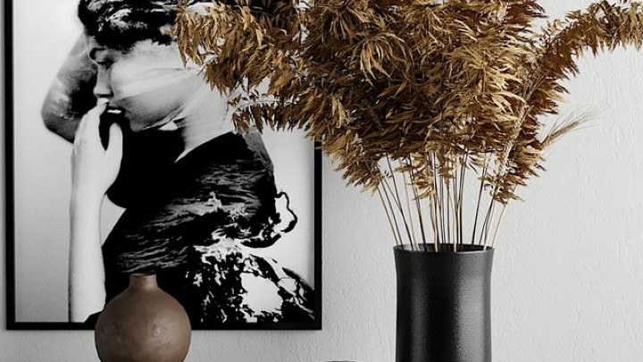 渲染模型_装饰套装009