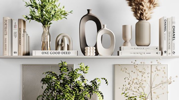 渲染模型_装饰套装011