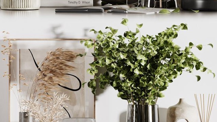 渲染模型_装饰套装017