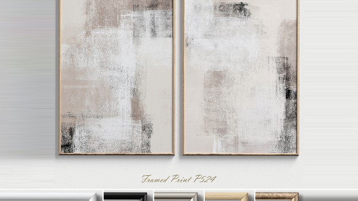 渲染模型_装饰挂画009