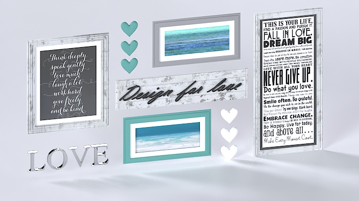 渲染模型_装饰摆件123