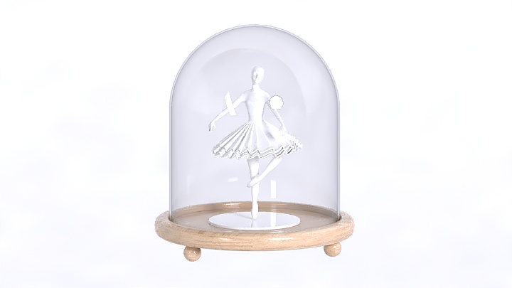 渲染模型_装饰礼物001