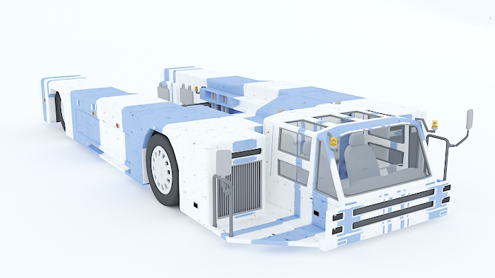 渲染模型_货车003