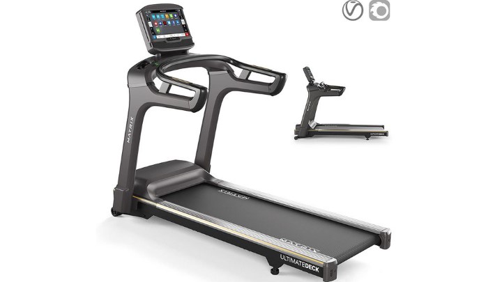 渲染模型_跑步机010