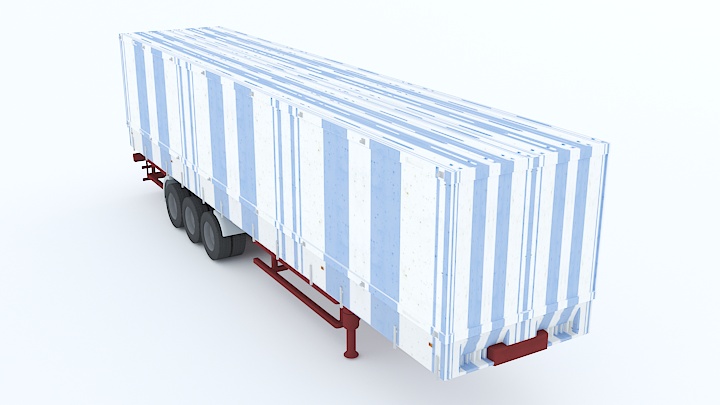 渲染模型_车厢001