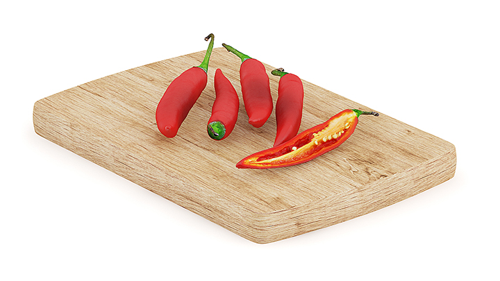 渲染模型_辣椒005