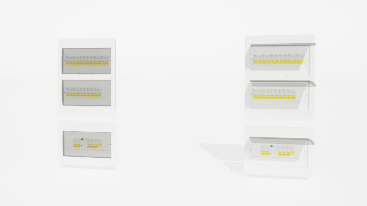 渲染模型_配电箱004