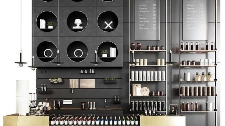 渲染模型_酒吧吧台008