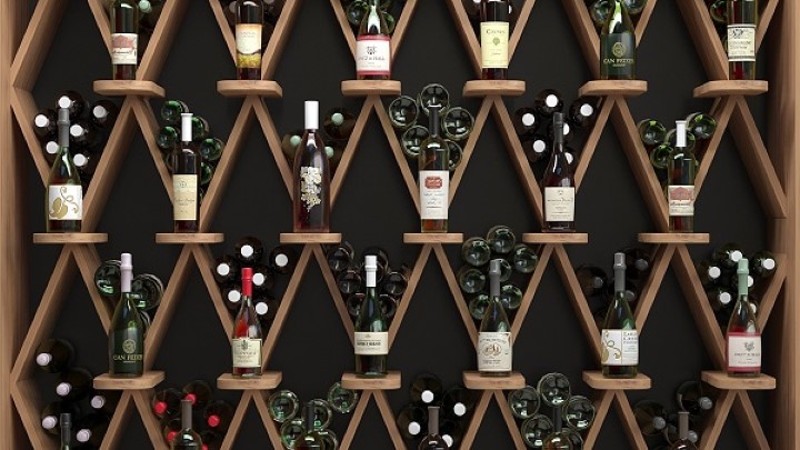 渲染模型_酒柜052