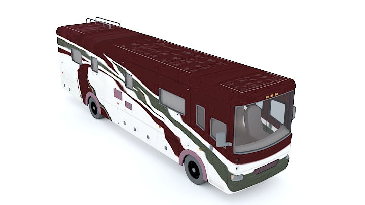 渲染模型_野营车003