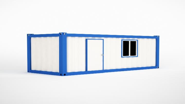 渲染模型_铁板房001