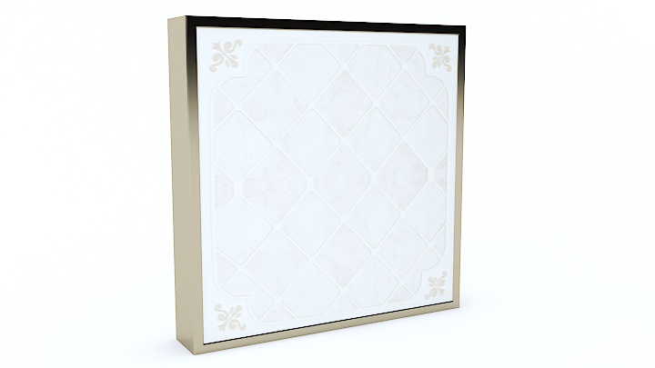 渲染模型_铝扣板003