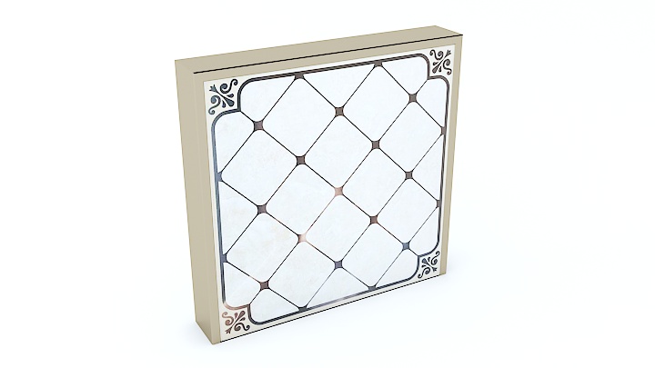 渲染模型_铝扣板010