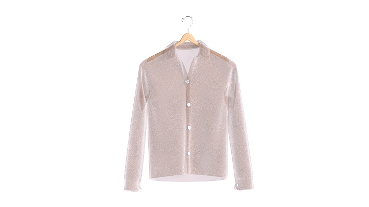 渲染模型_长袖上衣002