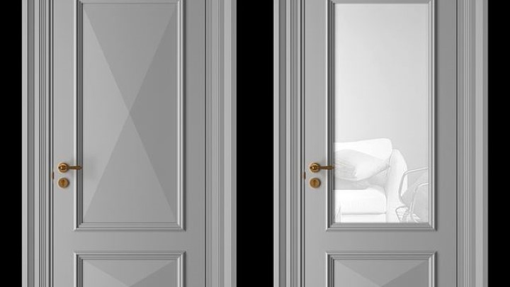 渲染模型_门1007