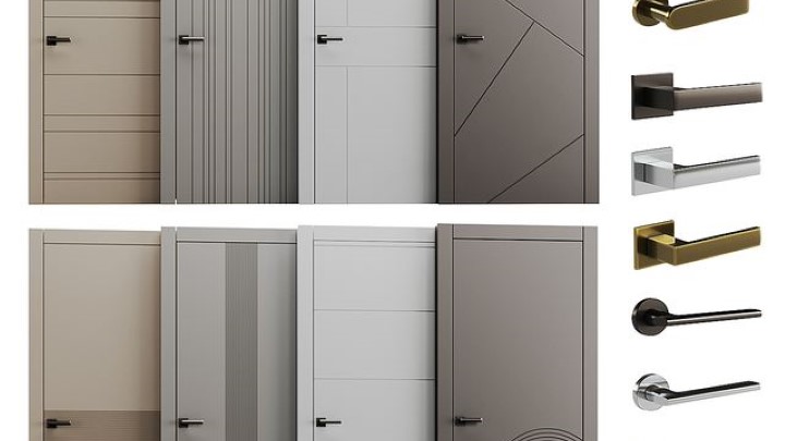 渲染模型_门1014