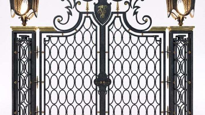 渲染模型_门1099