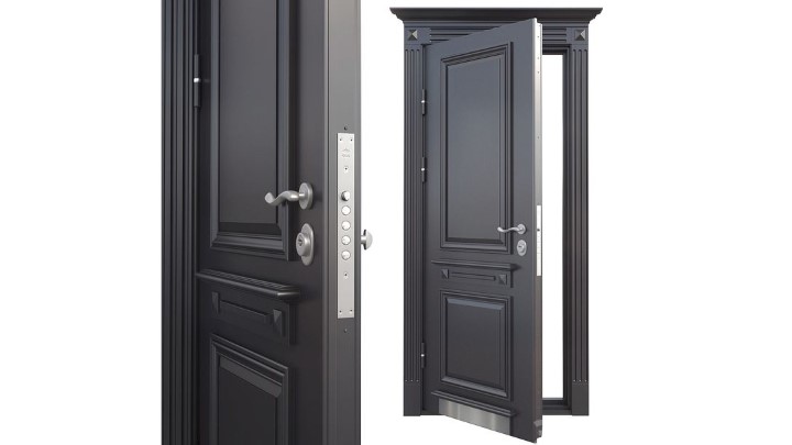 渲染模型_门1112