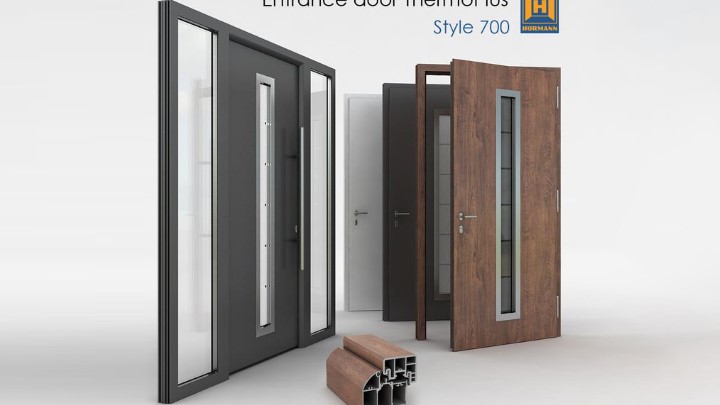 渲染模型_门1114