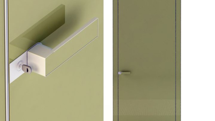 渲染模型_门1121