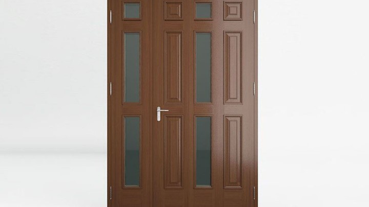 渲染模型_门1128