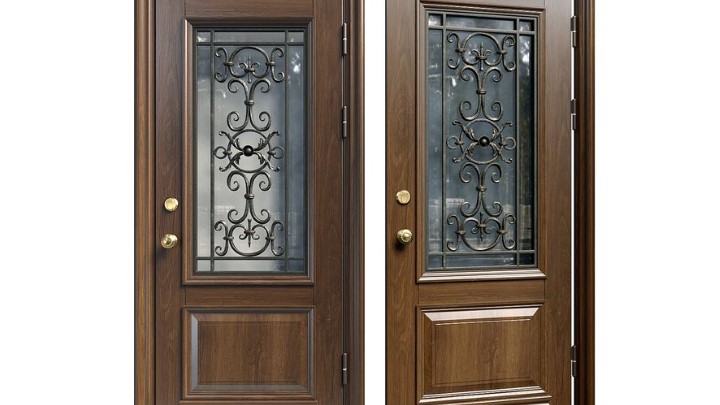 渲染模型_门1154