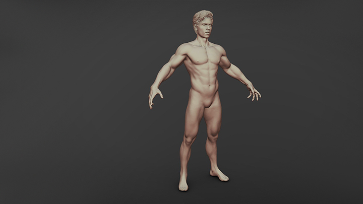 渲染模型_雕塑116