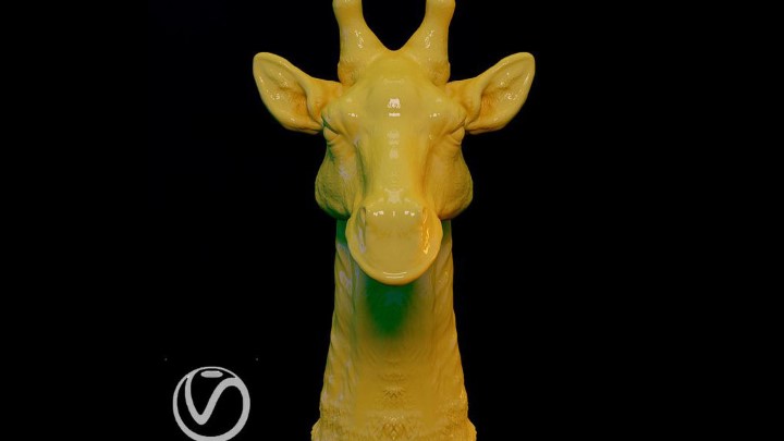 渲染模型_雕塑124