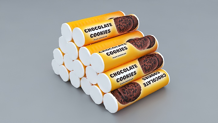 渲染模型_零食023